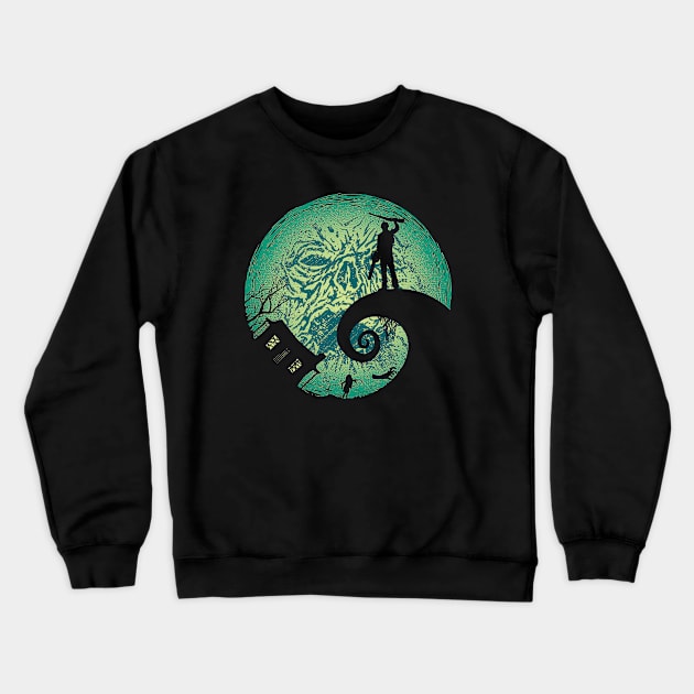 Evil Nightmare Crewneck Sweatshirt by Tronyx79